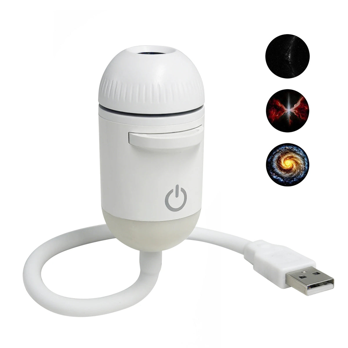 Projecteur Galaxie LED 360° — Veilleuse Ciel Étoilé