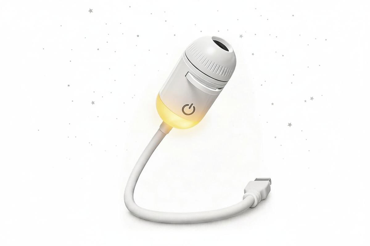 Bannière fond blanc étoilé