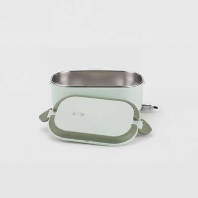 Boîte Repas Chauffante Électrique – Inox, Portable, Anti-Fuite
